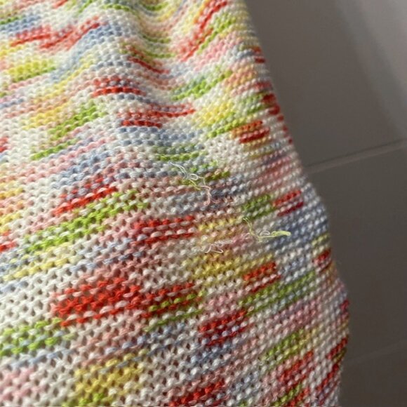 525 America Sleeveless Knit Fringe Dress Size Medium Swim Beach Coverup - Picture 16 of 16